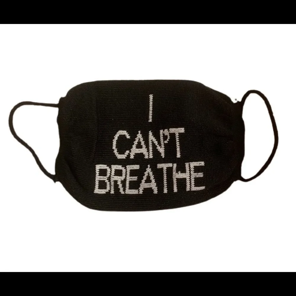Adult I can't Breath Facemask